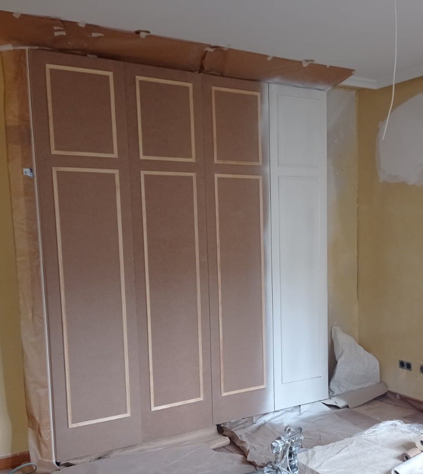 Pintura Puertas Antes